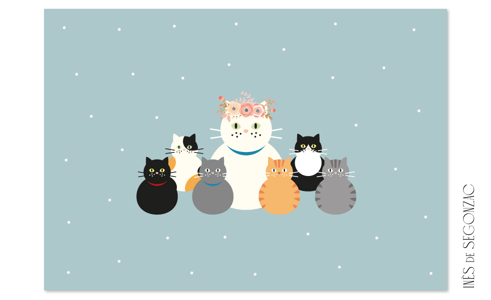 Cat Family - 623