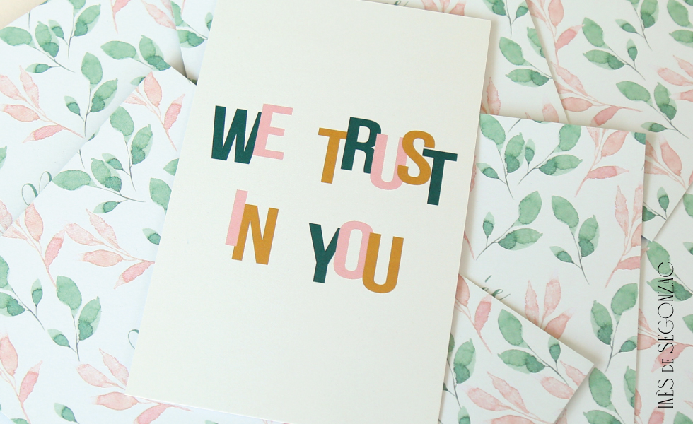 We trust in you - 645