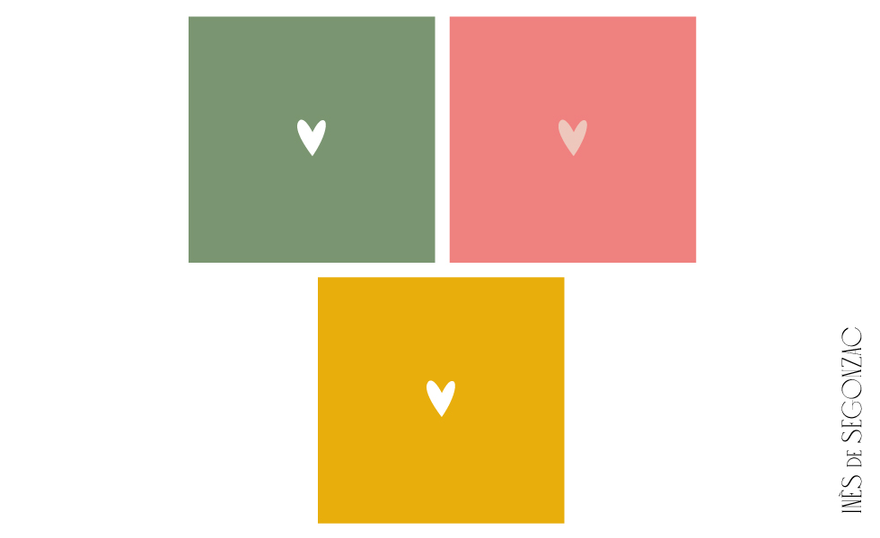 3 cartes Cœur - 533