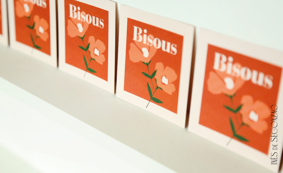 Bisous fleuri - 851