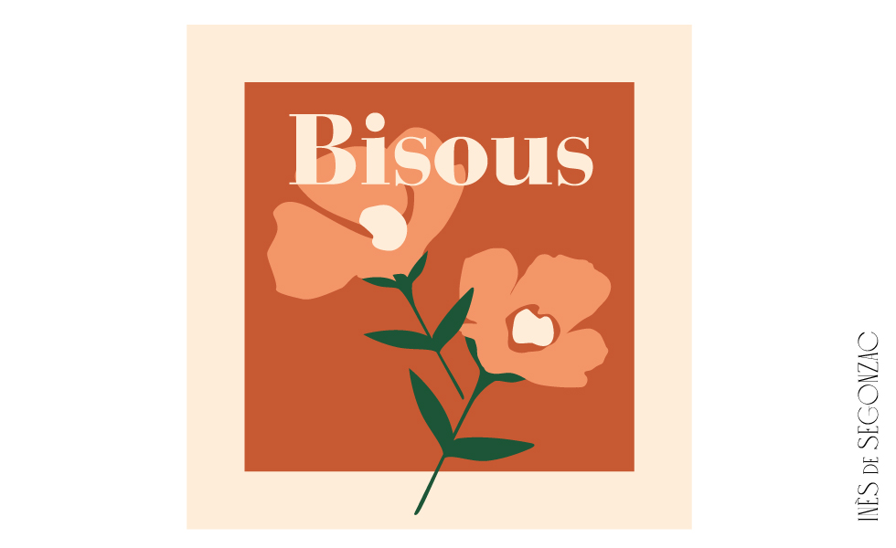 Bisous fleuri - 852