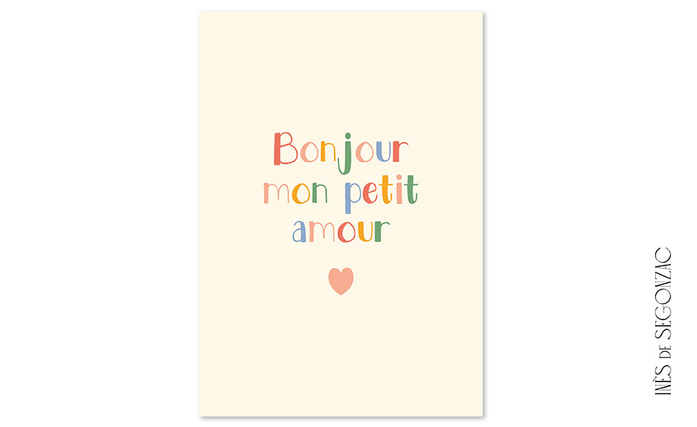 Bonjour mon petit amour - 1576