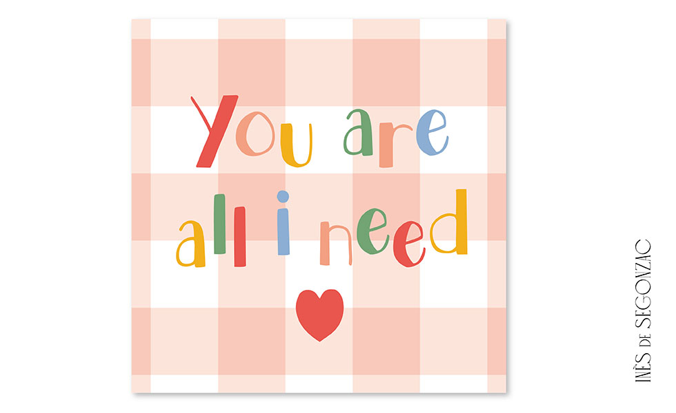 You are all i need - 1767