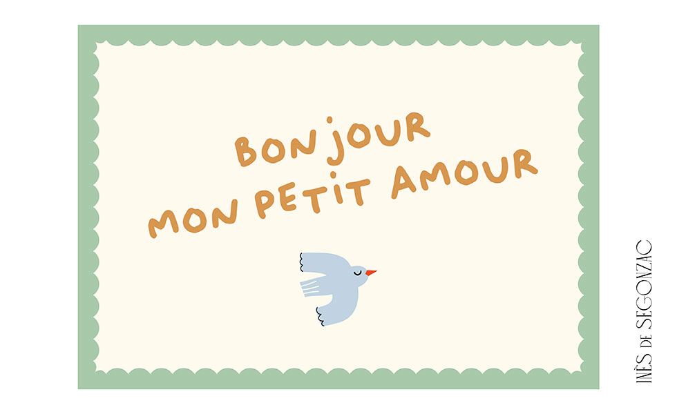 Bonjour mon petit amour - 1771