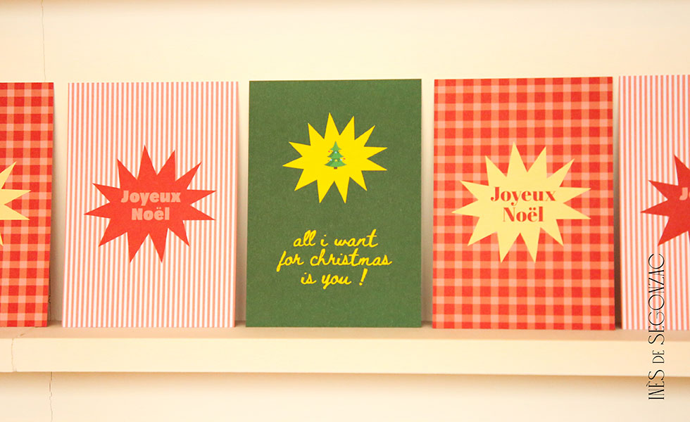 3 cartes de Noël - 1906