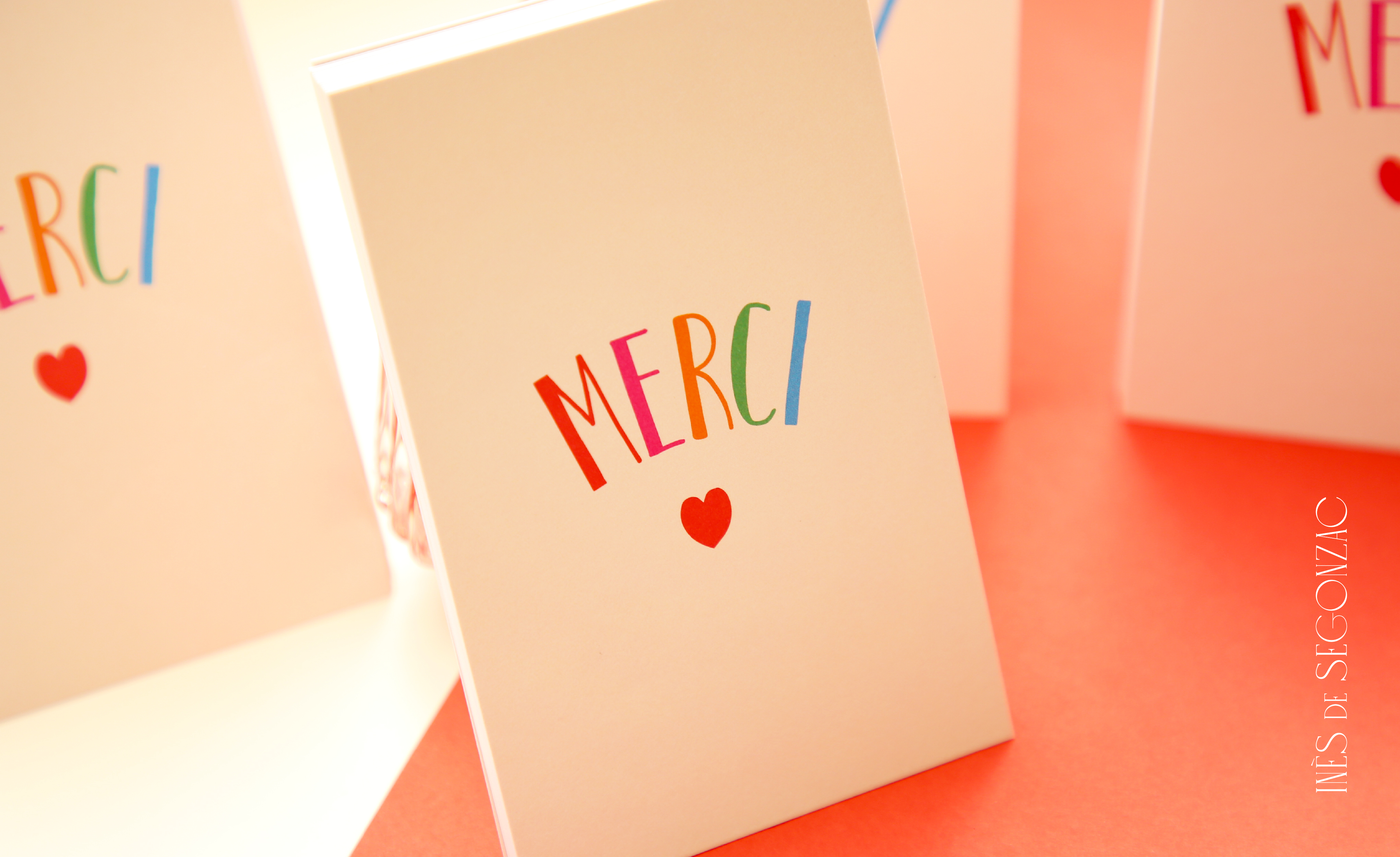 5 cartes merci - 1989