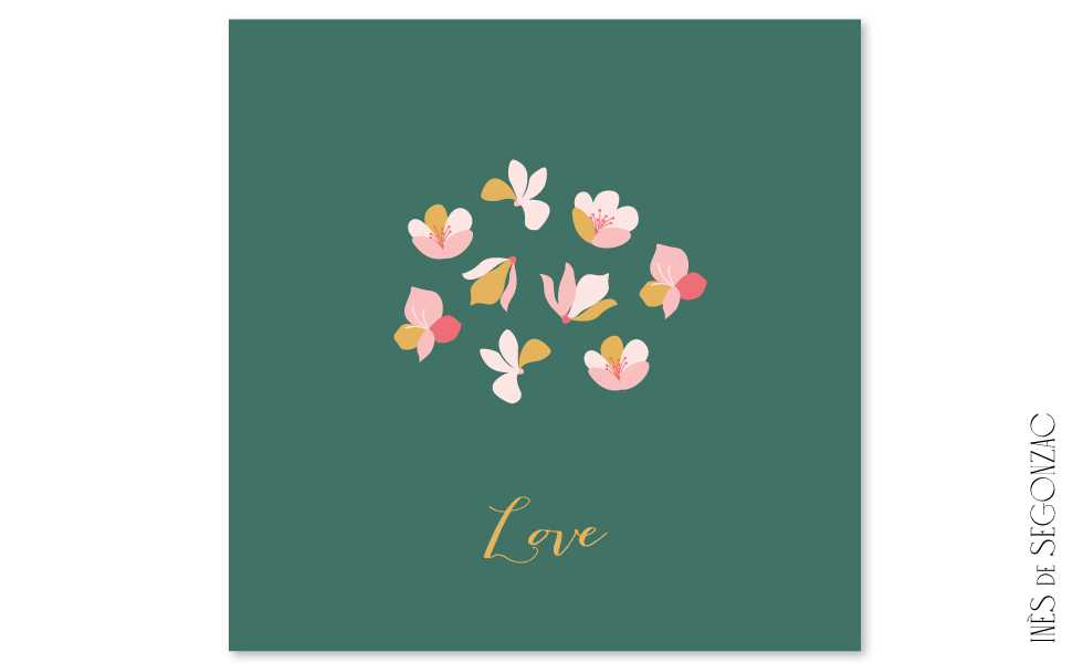 Love jolies fleurs - 1410