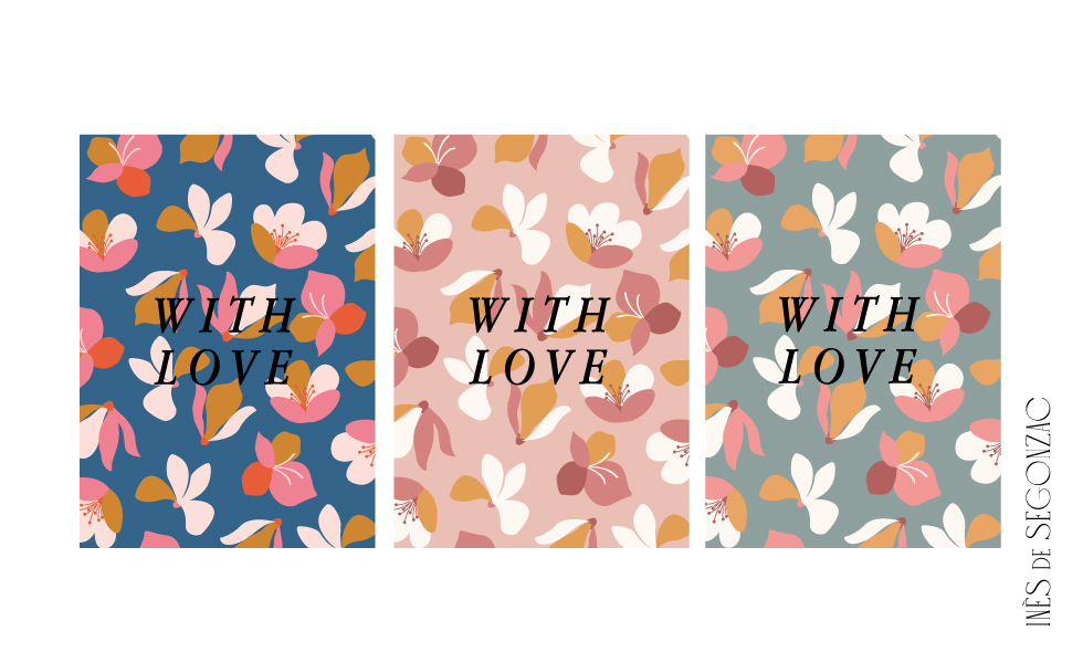 3 cartes With love - 579