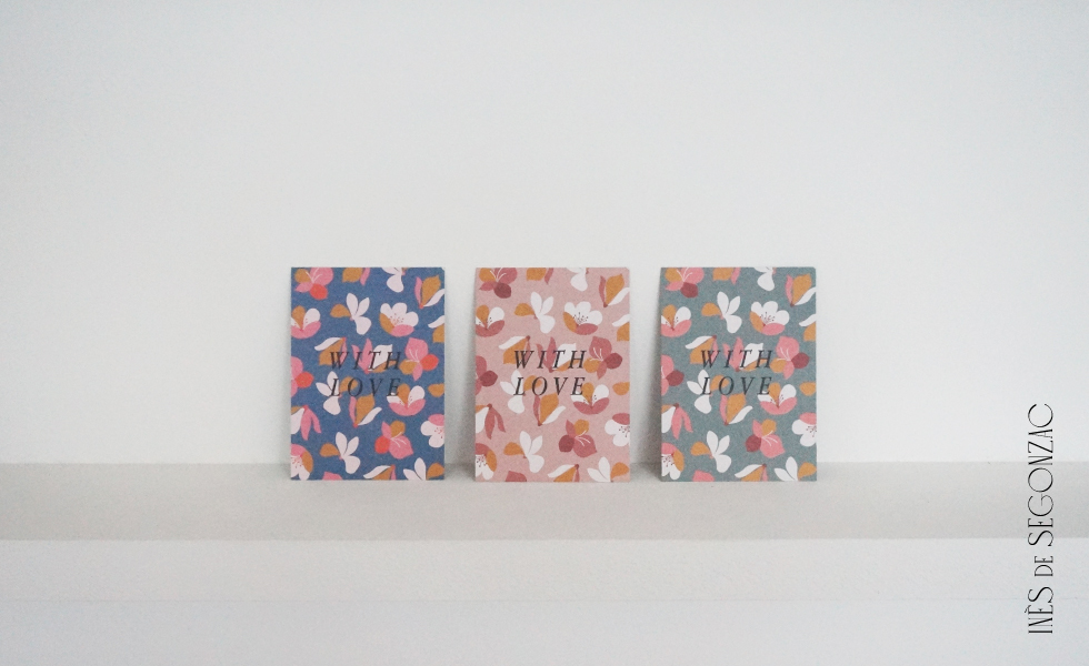 3 cartes With love - 580