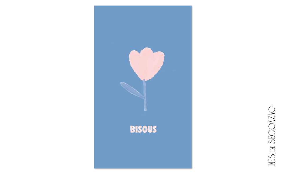 Bisous en fleur - 597
