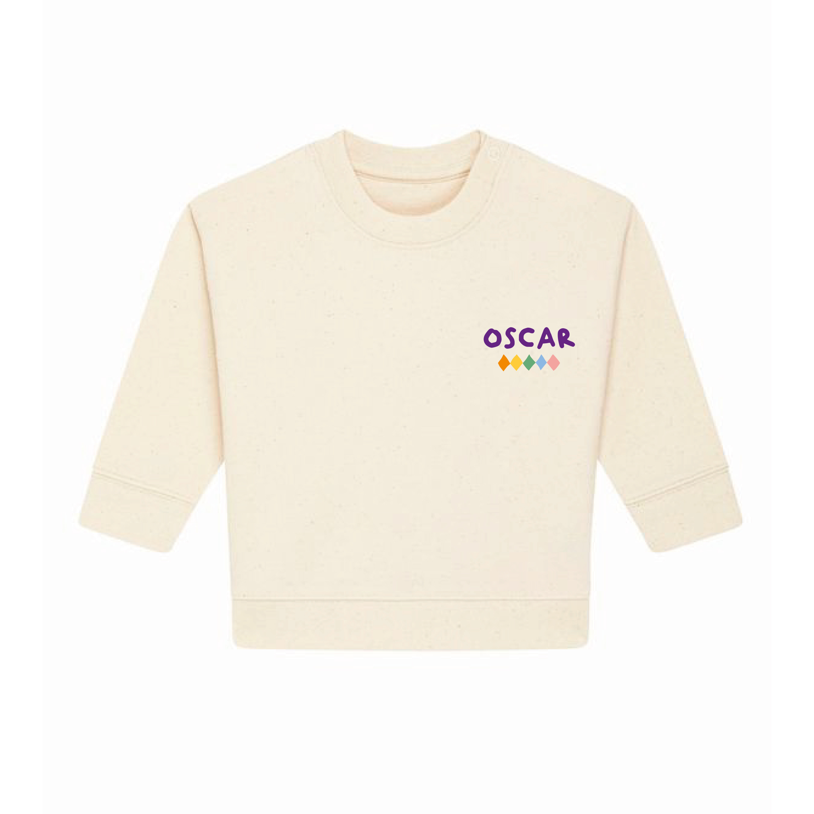 Pull imprimé modèle Oscar