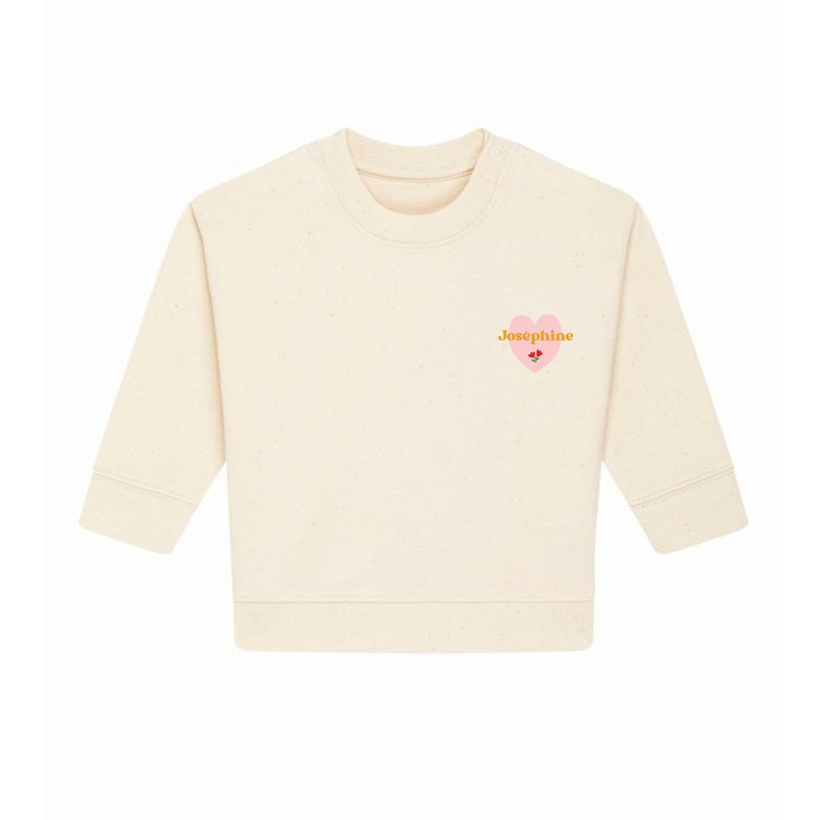 Pull imprimé modèle Joséphine