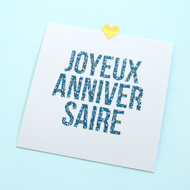 Joyeux anniversaire