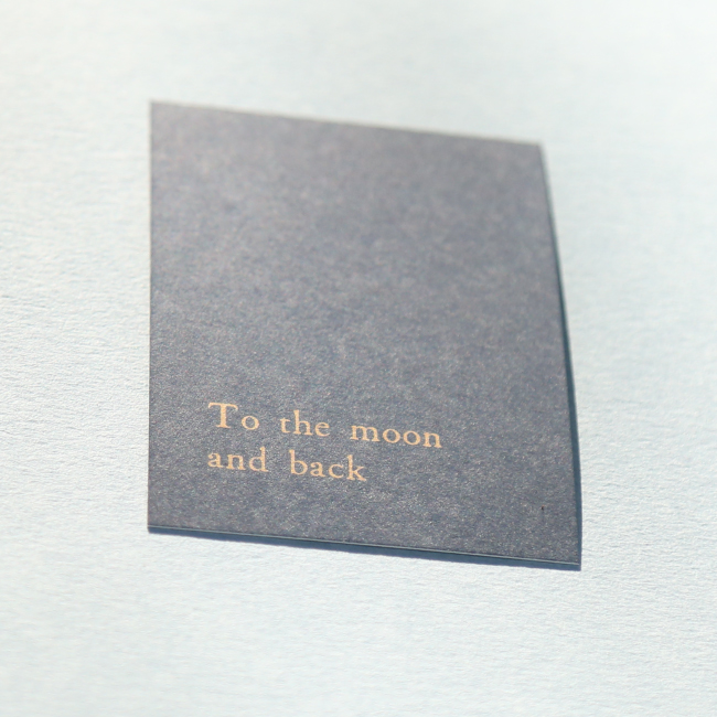 3 cartes To the moon and back