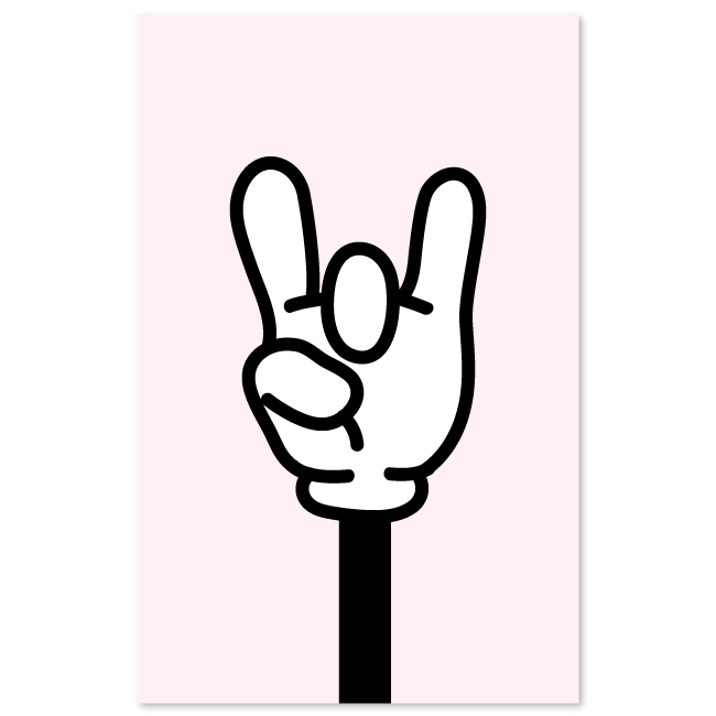 Metal cartoon