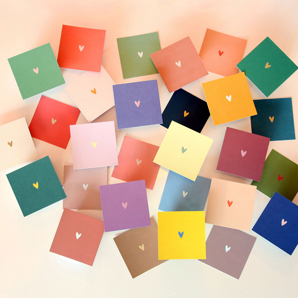 28 cartes Cœur