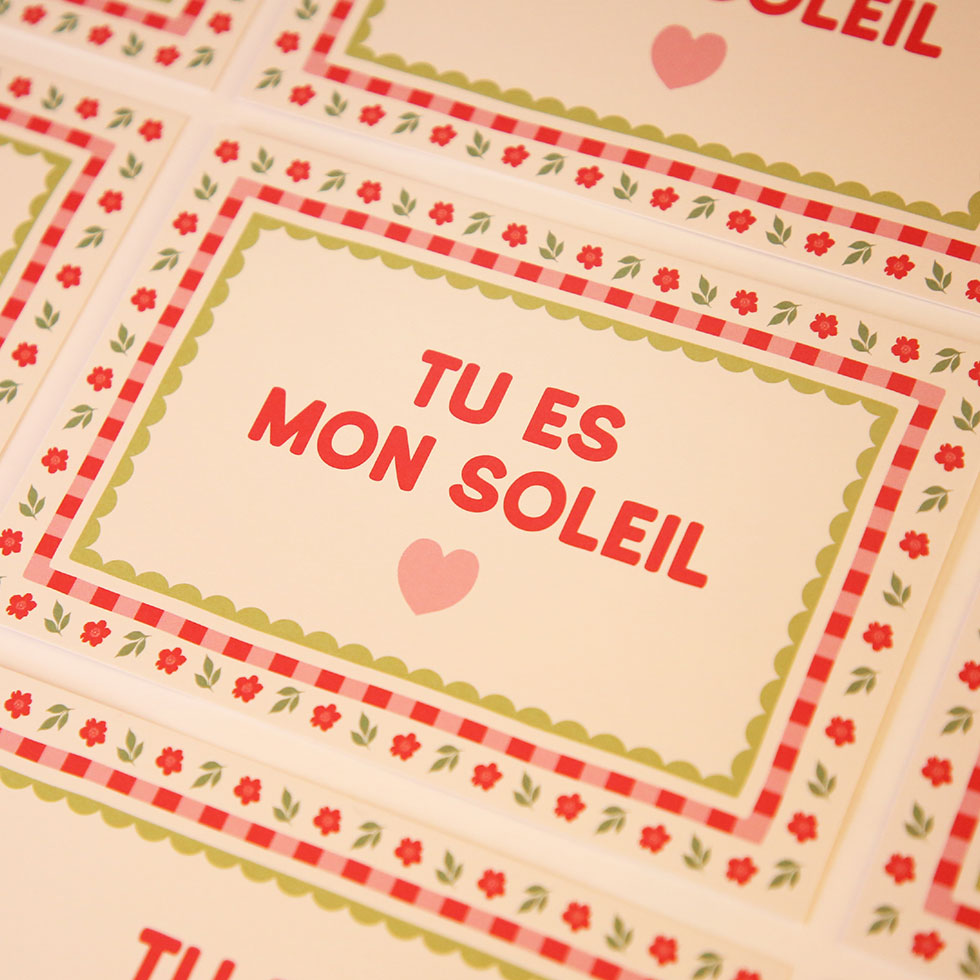 Tu es mon soleil