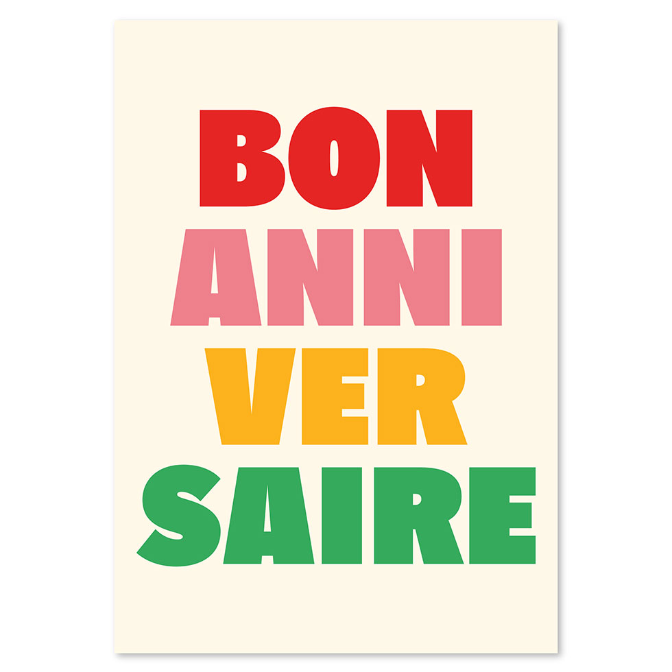 Bon anniversaire