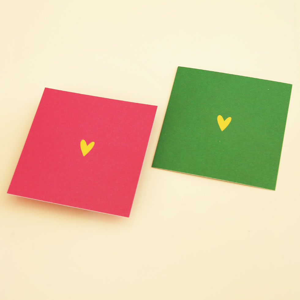 2 cartes cœur