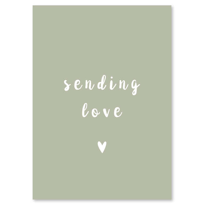 3 cartes Sending love