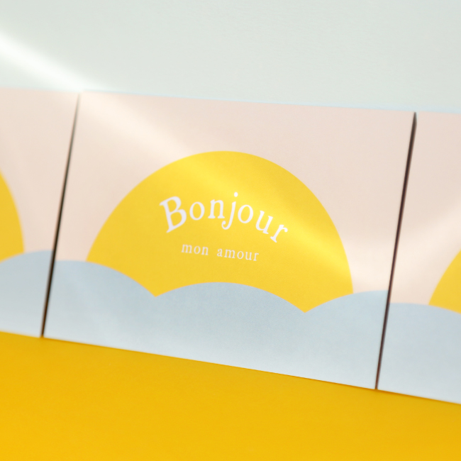 Bonjour mon amour