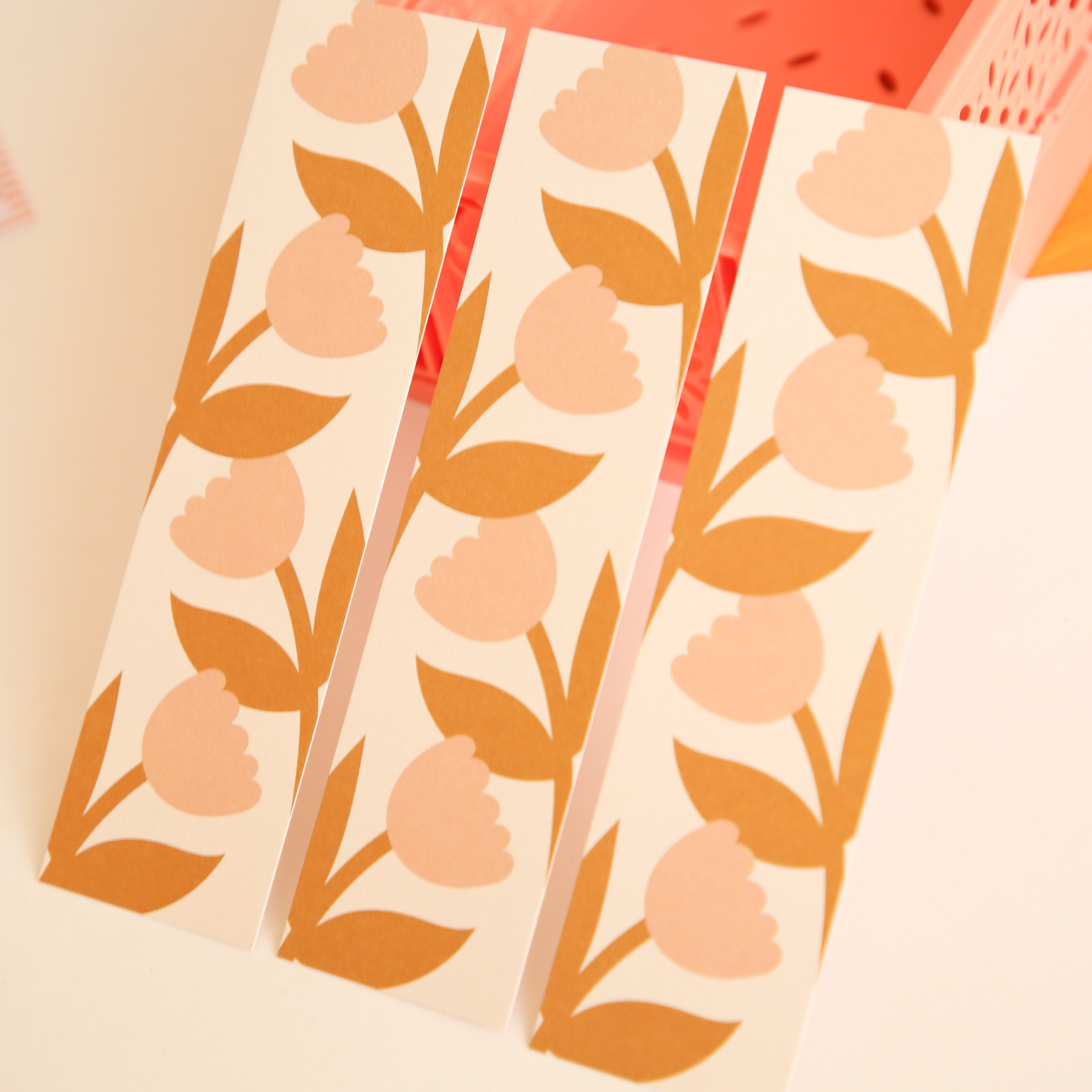 Marque-pages fleurs