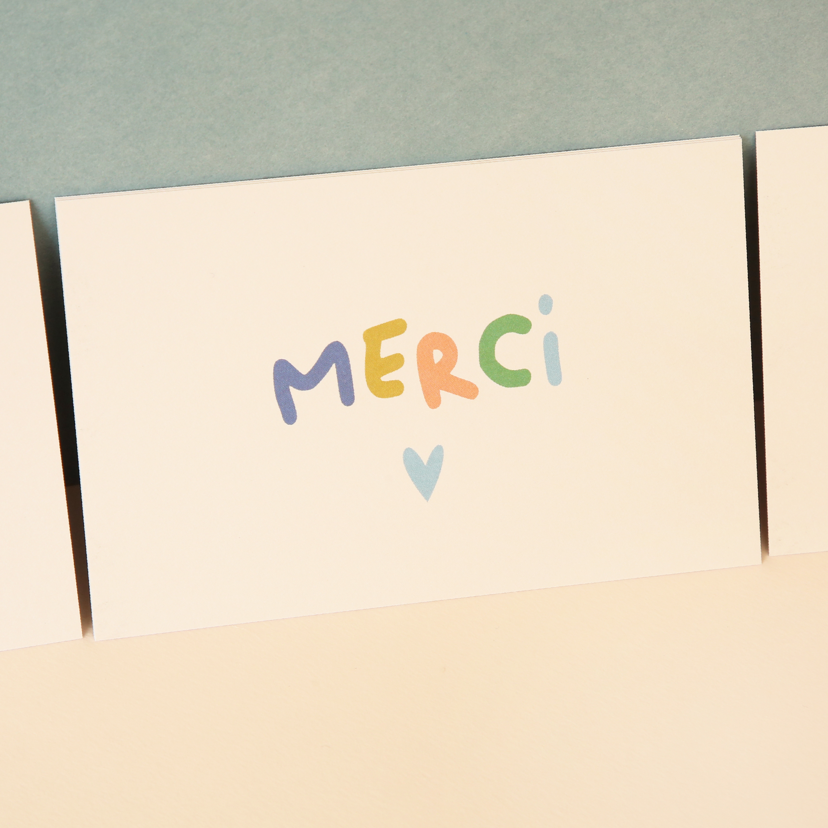5 cartes merci