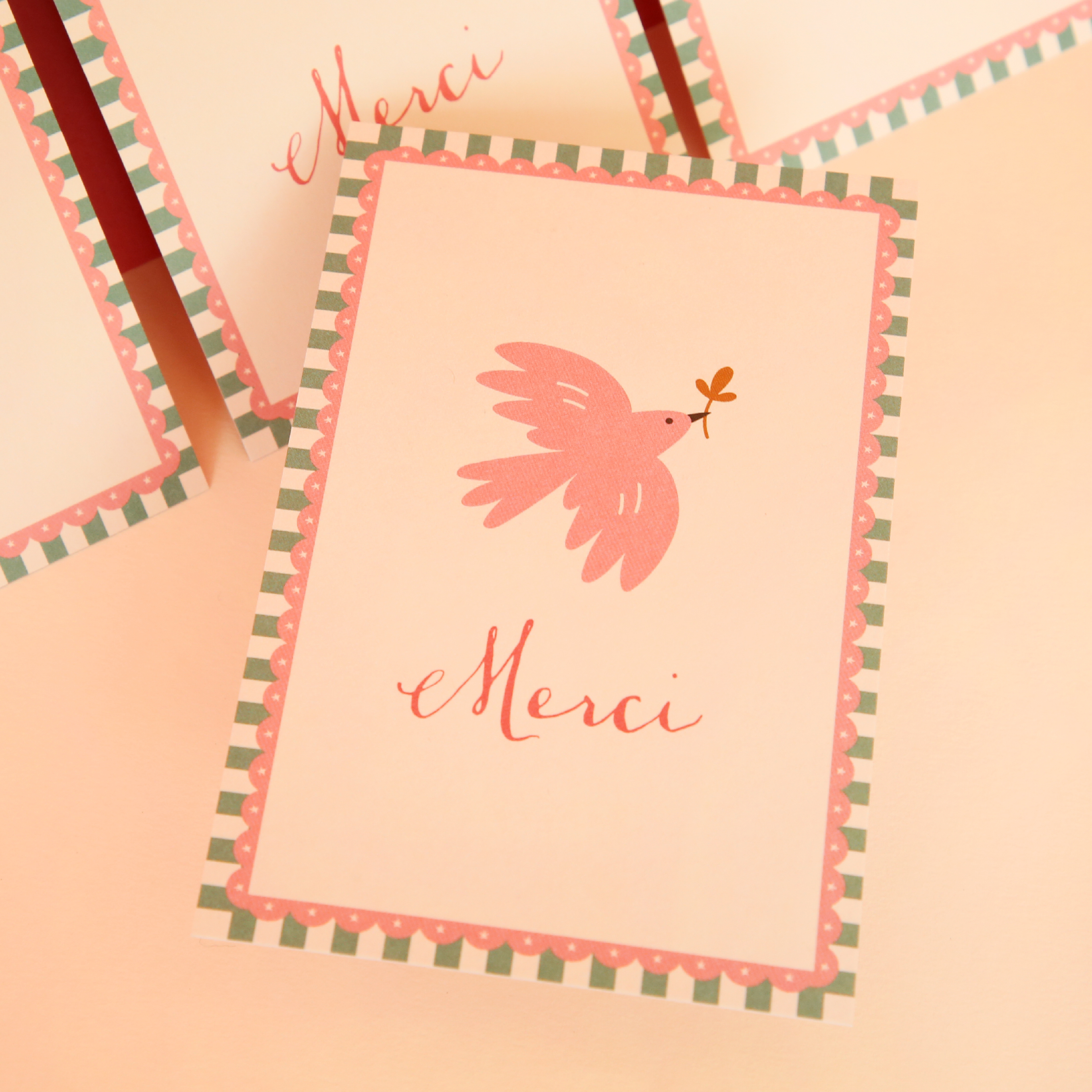 5 cartes merci