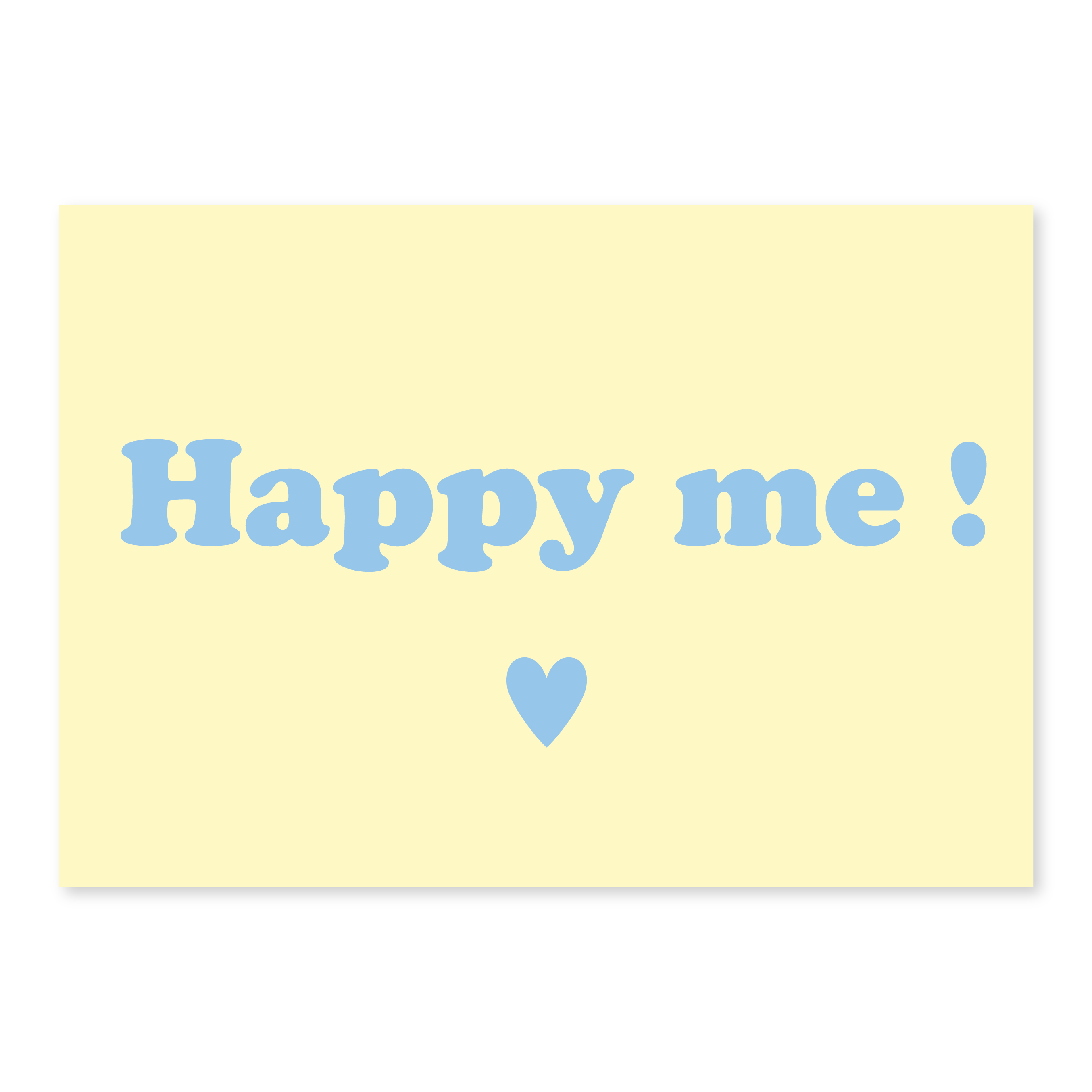 Happy me !