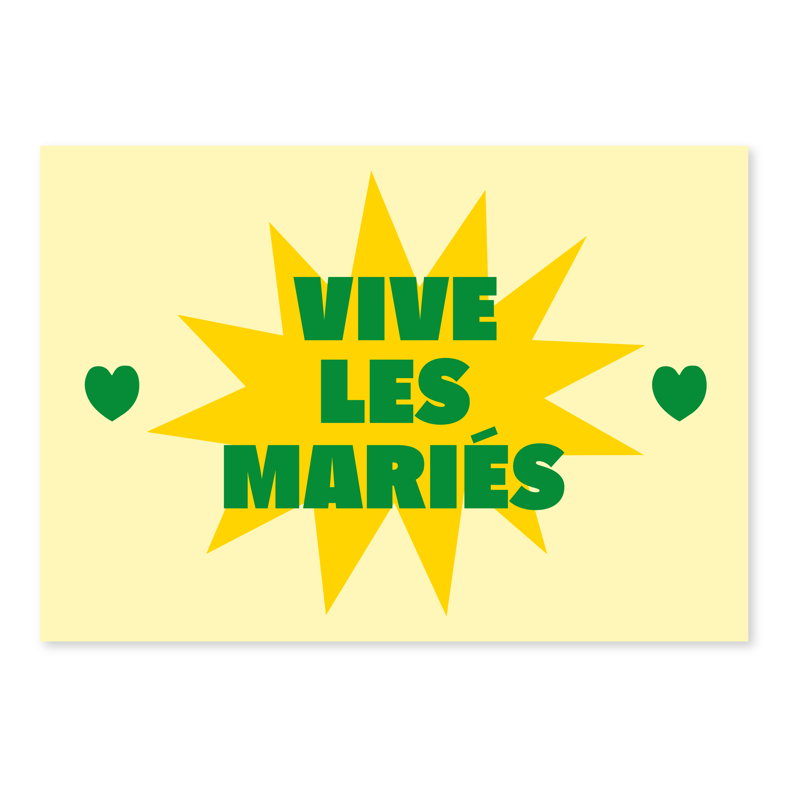 Vive les mariés