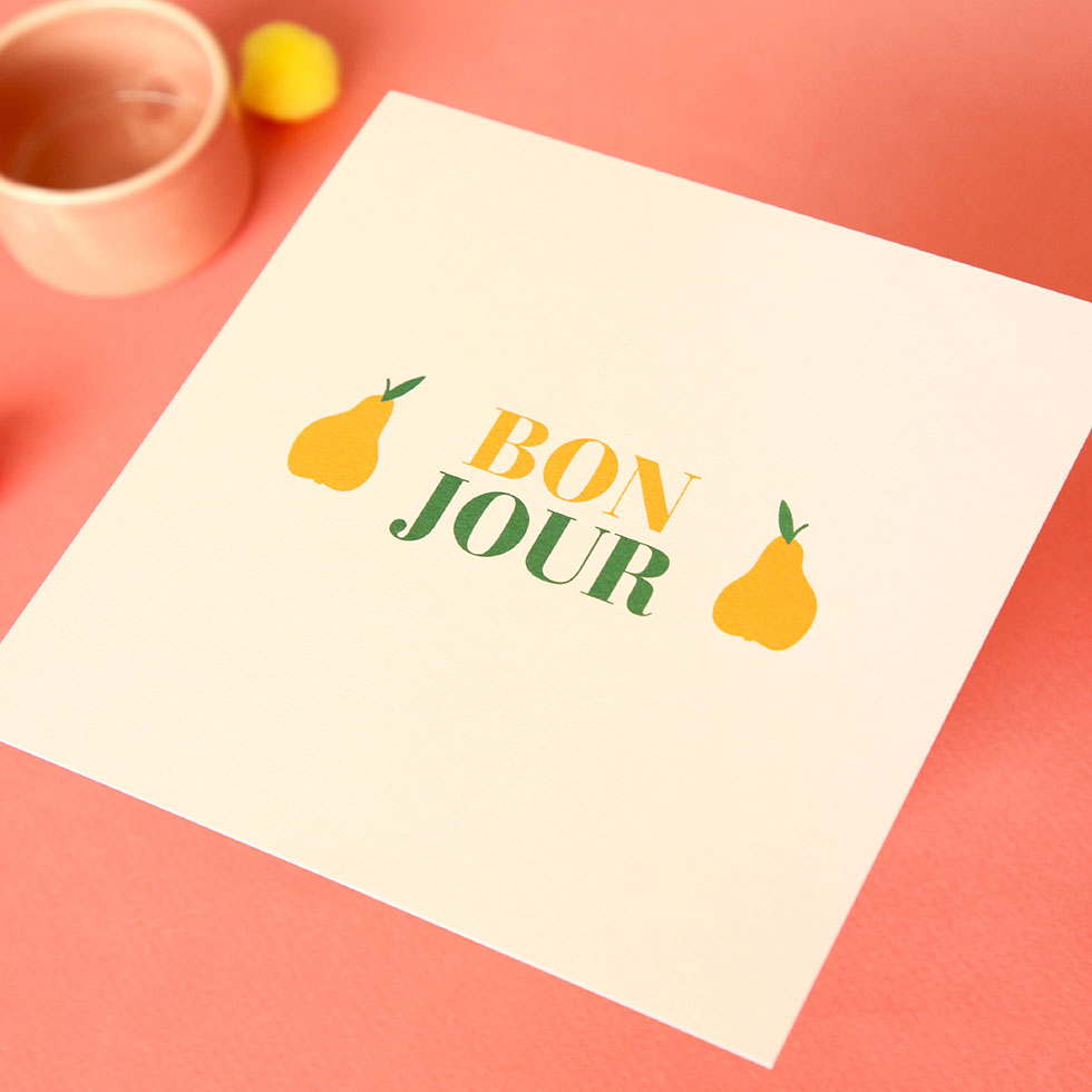 Bonjour