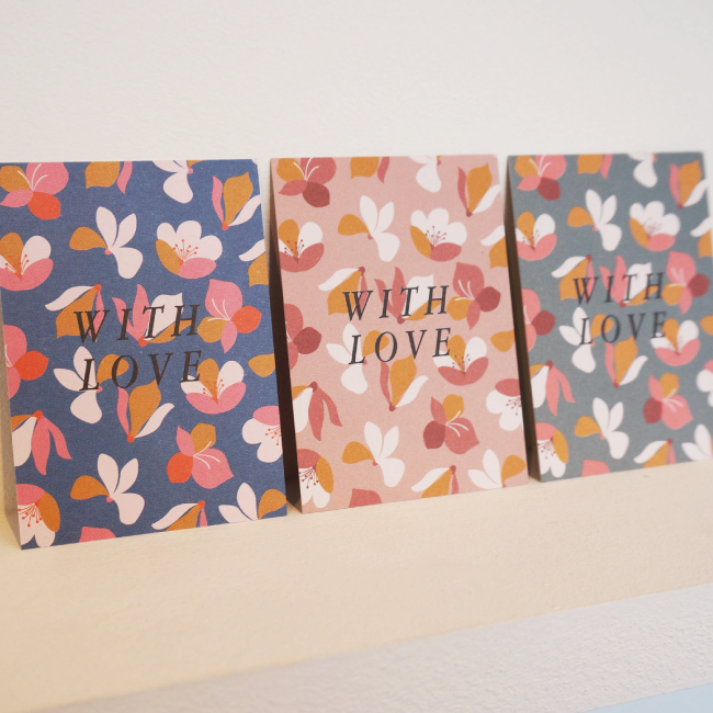 3 cartes With love