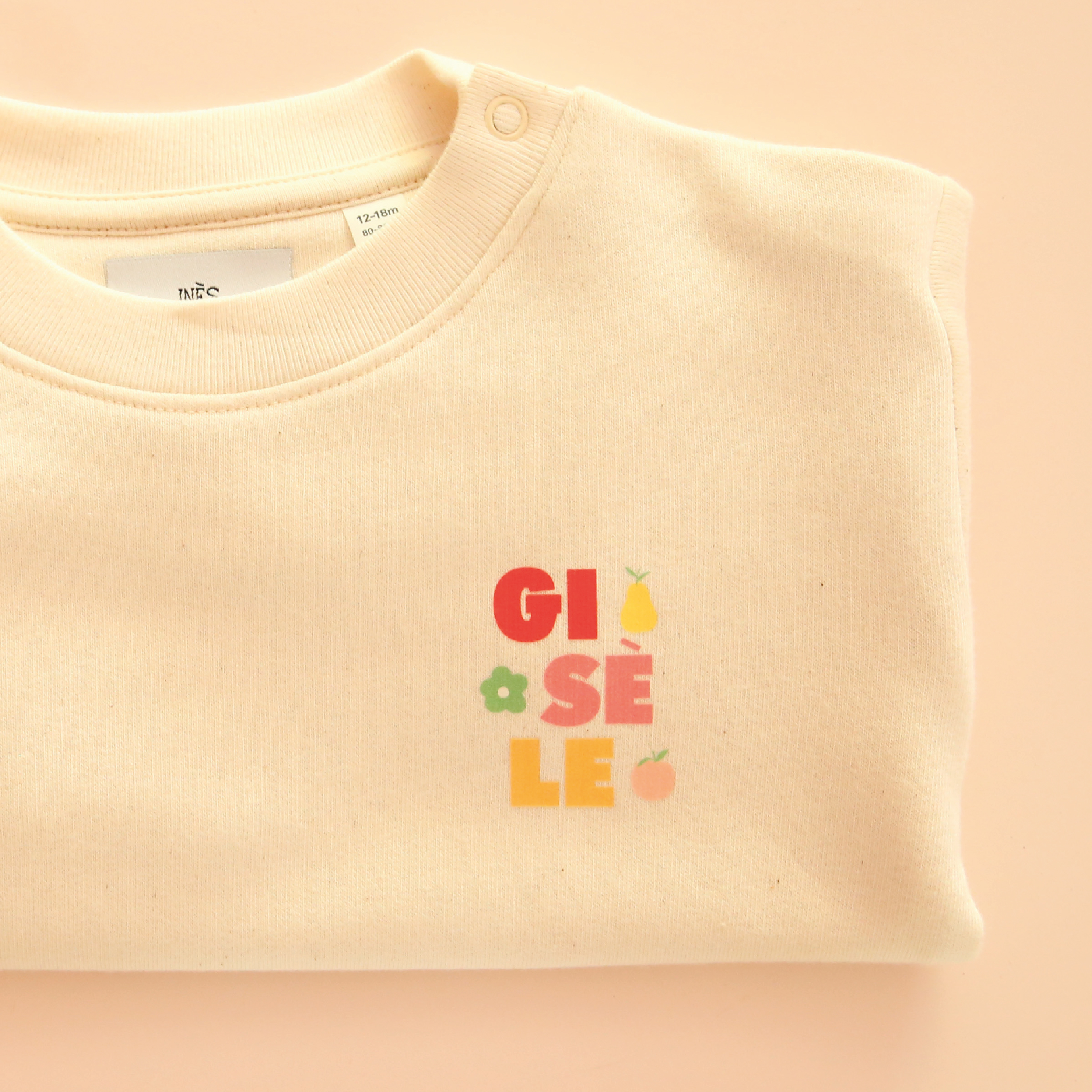 Pull imprimé modèle Gisèle